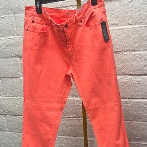 Bright Orange Jeans